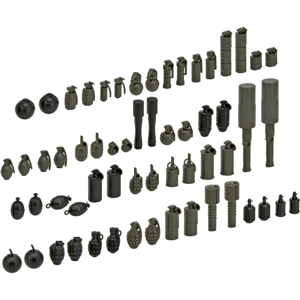 (PO) LittleArmory STUDY1942 LD046 Hand Grenade Set Image_1