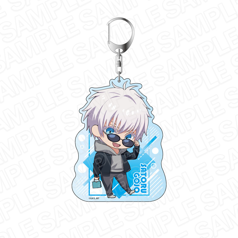 (PO) Jujutsu Kaisen Deka Key Chain Gojo Satoru Present Ver. Image_1