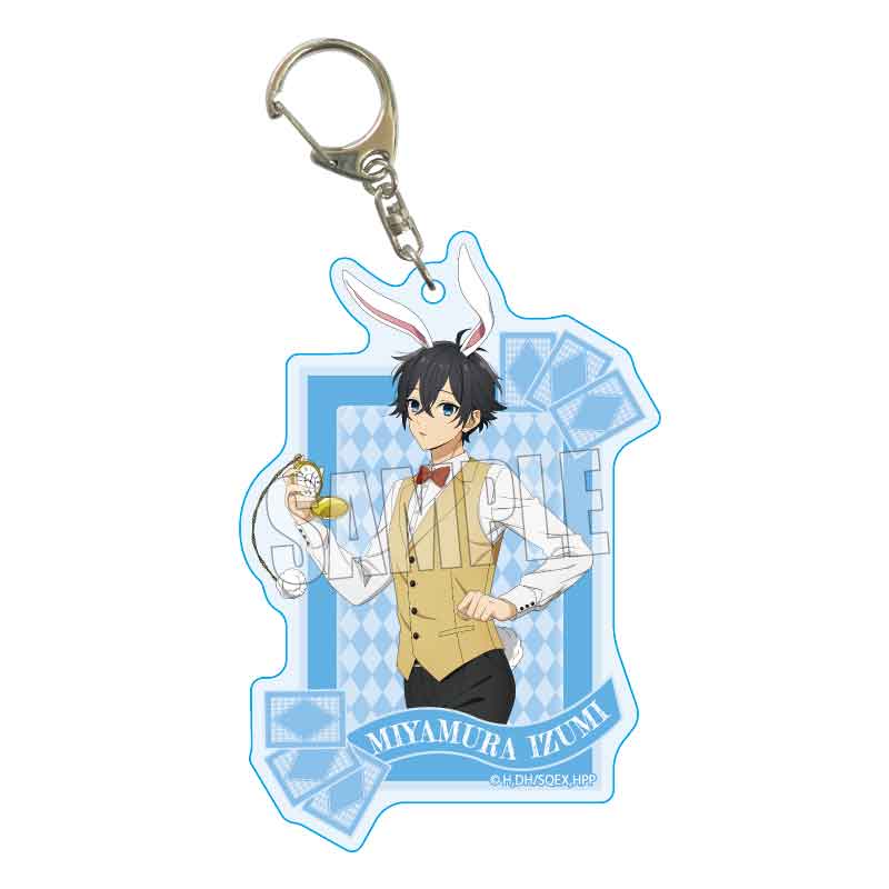 (PO) Choi Deka Acrylic Key Chain Horimiya: The Missing Pieces Miyamura Izumi (White Rabbit) Fairy Tale Ver. Image_1