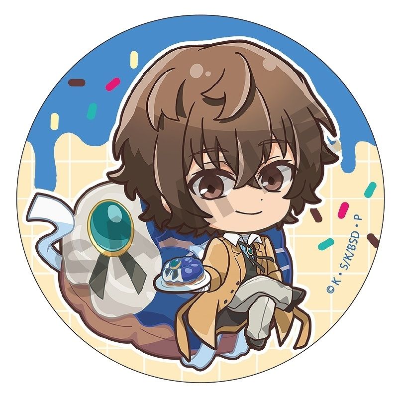 (PO) Bungo Stray Dogs Trading Can Badge Chara Peko Donut [BOX] Image_3