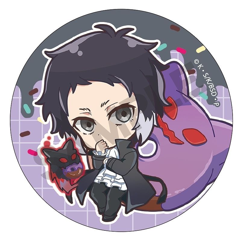 (PO) Bungo Stray Dogs Trading Can Badge Chara Peko Donut [BOX] Image_4