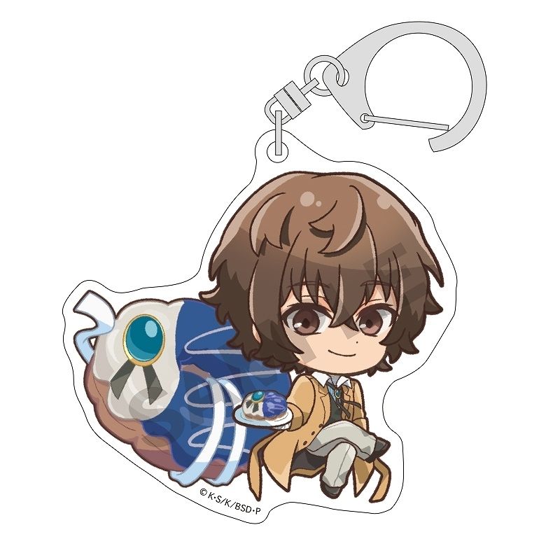 (PO) Bungo Stray Dogs Trading Acrylic Key Chain Chara Peko Donut [BOX] Image_3
