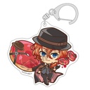 (PO) Bungo Stray Dogs Trading Acrylic Key Chain Chara Peko Donut [BOX] Image_5