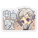 (PO) Bungo Stray Dogs Trading Name Badge Style Acrylic Clip Chara Peko Donut [BOX] Image_2