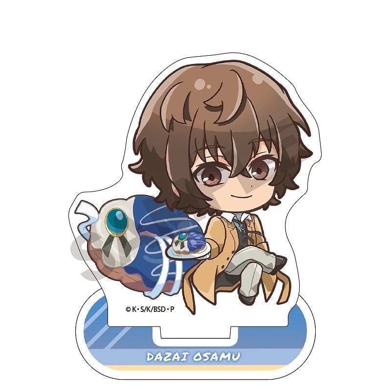 (PO) Bungo Stray Dogs Acrylic Stand Dazai Osamu Chara Peko Donut Image_1