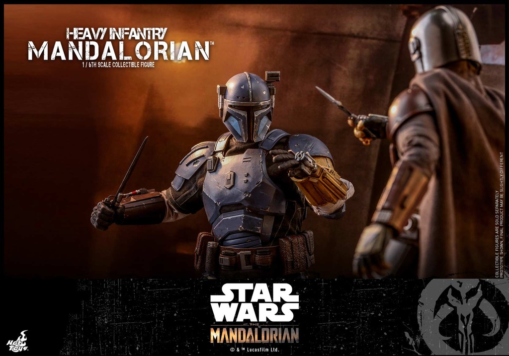 (PO) TMS010 - Star Wars: The Mandalorian 1/6th scale Heavy Infantry Mandalorian Collectible Figure (3) Image_15