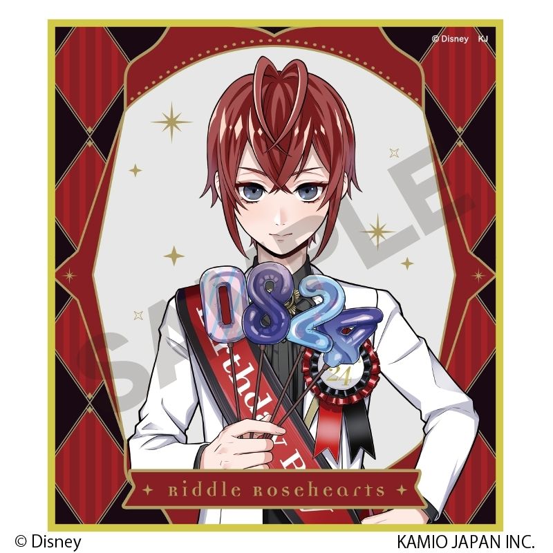 (PO) Disney Twisted Wonderland Trading Mini Shikishi Vol. 1 Omekashi Birthday [BOX] Image_2