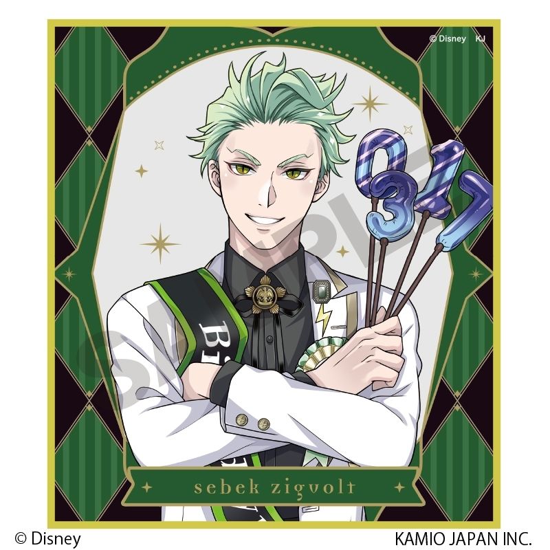 (PO) Disney Twisted Wonderland Trading Mini Shikishi Vol. 2 Omekashi Birthday [BOX] Image_11