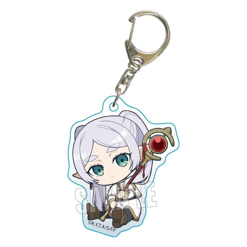 (PO) GyuGyutto Acrylic Key Chain Frieren: Beyond Journey's End Frieren Image_1