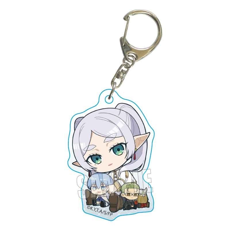 (PO) GyuGyutto Acrylic Key Chain Frieren: Beyond Journey's End Frieren (The Brave and the Bold) Image_1