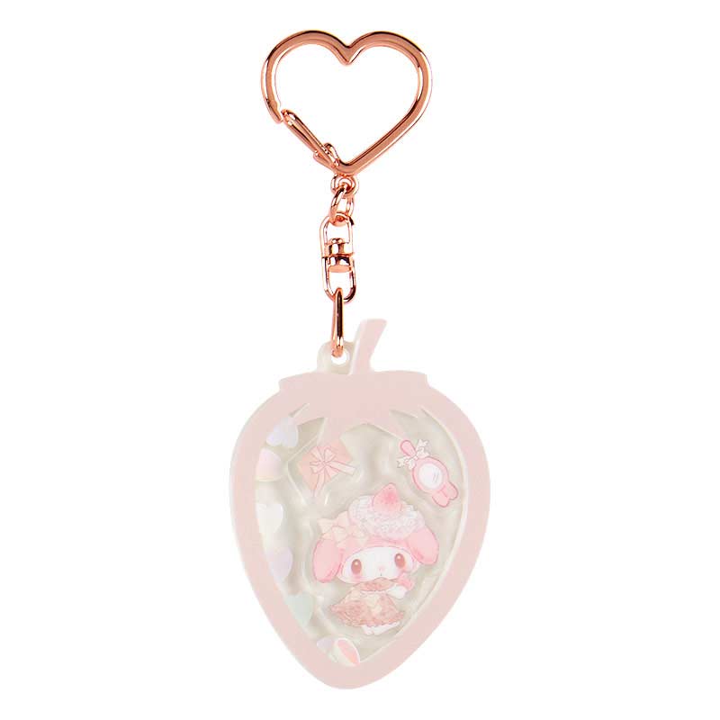 My Melodyl Secret Key Holders White Strawberry Tea Time Image_5