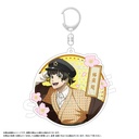 (PO) Blue Lock Retro Modern Big Round Acrylic Key Chain Bachira Meguru Image_1
