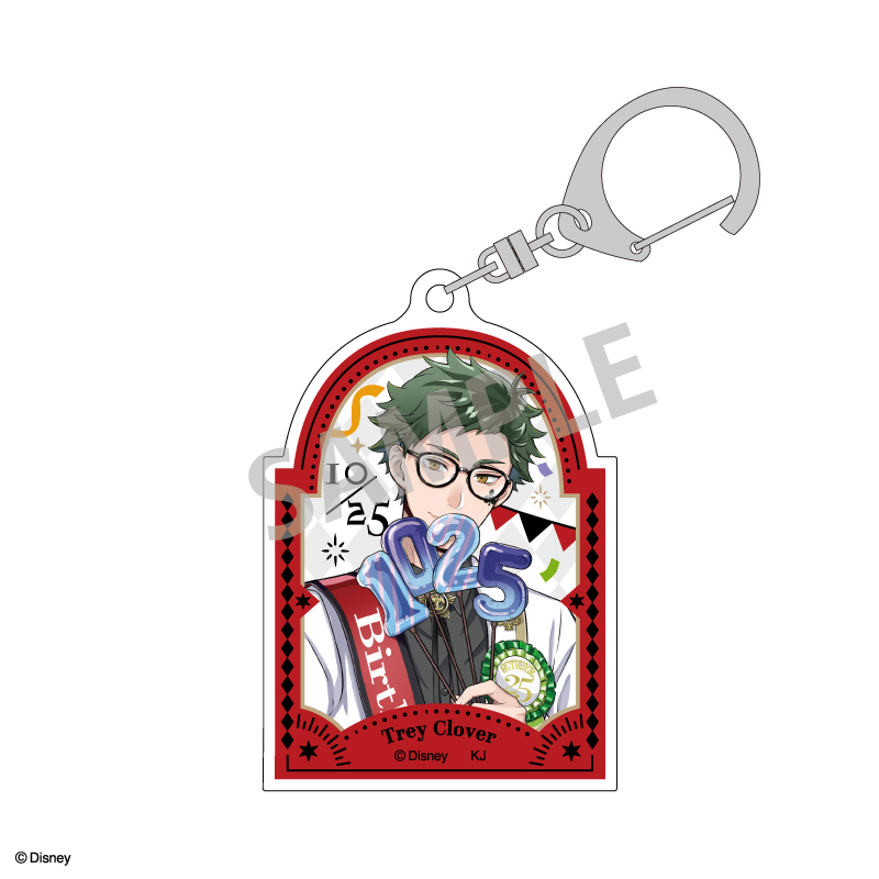 (PO) Disney Twisted Wonderland Trading Acrylic Key Chain Vol. 1 Omekashi Birthday Ver. [BOX] Image_6