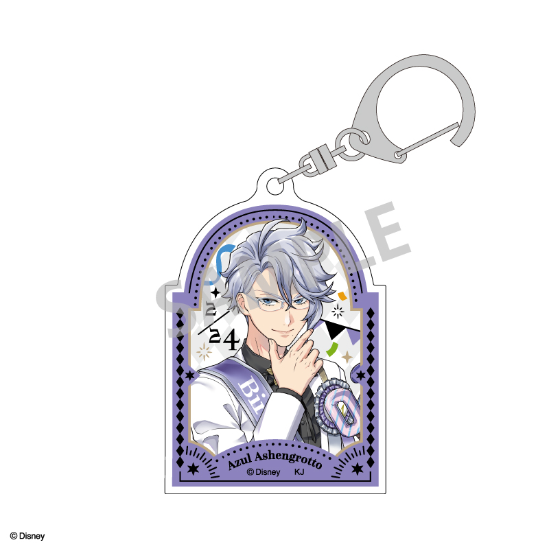 (PO) Disney Twisted Wonderland Trading Acrylic Key Chain Vol. 1 Omekashi Birthday Ver. [BOX] Image_10