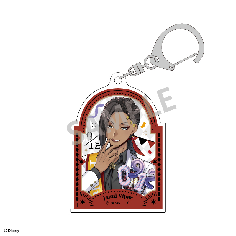(PO) Disney Twisted Wonderland Trading Acrylic Key Chain Vol. 2 Omekashi Birthday Ver. [BOX] Image_3