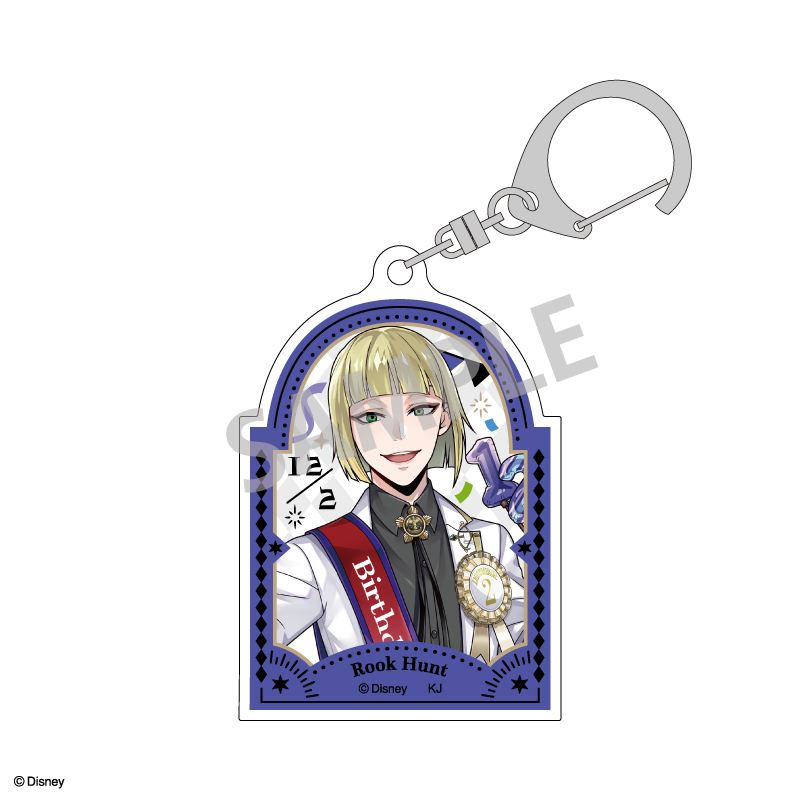 (PO) Disney Twisted Wonderland Trading Acrylic Key Chain Vol. 2 Omekashi Birthday Ver. [BOX] Image_6