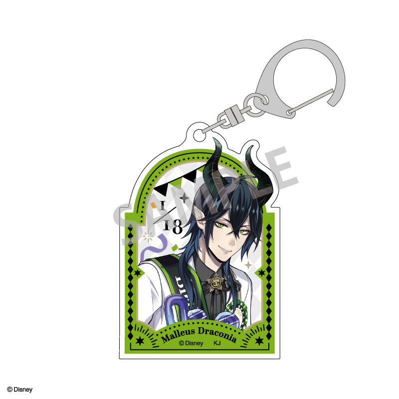 (PO) Disney Twisted Wonderland Trading Acrylic Key Chain Vol. 2 Omekashi Birthday Ver. [BOX] Image_9