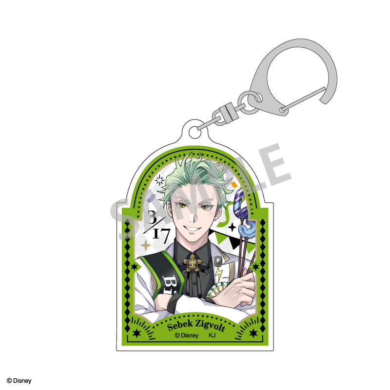 (PO) Disney Twisted Wonderland Trading Acrylic Key Chain Vol. 2 Omekashi Birthday Ver. [BOX] Image_11