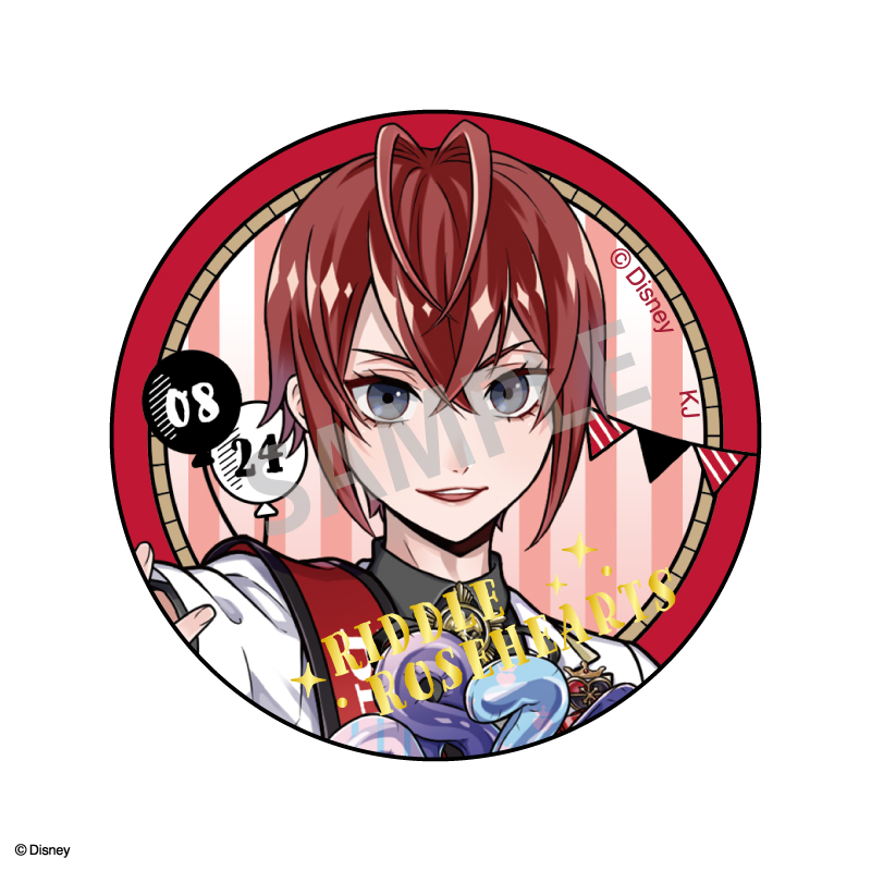 (PO) Disney Twisted Wonderland Trading Can Badge Vol. 1 Omekashi Birthday Ver. [BOX] Image_4