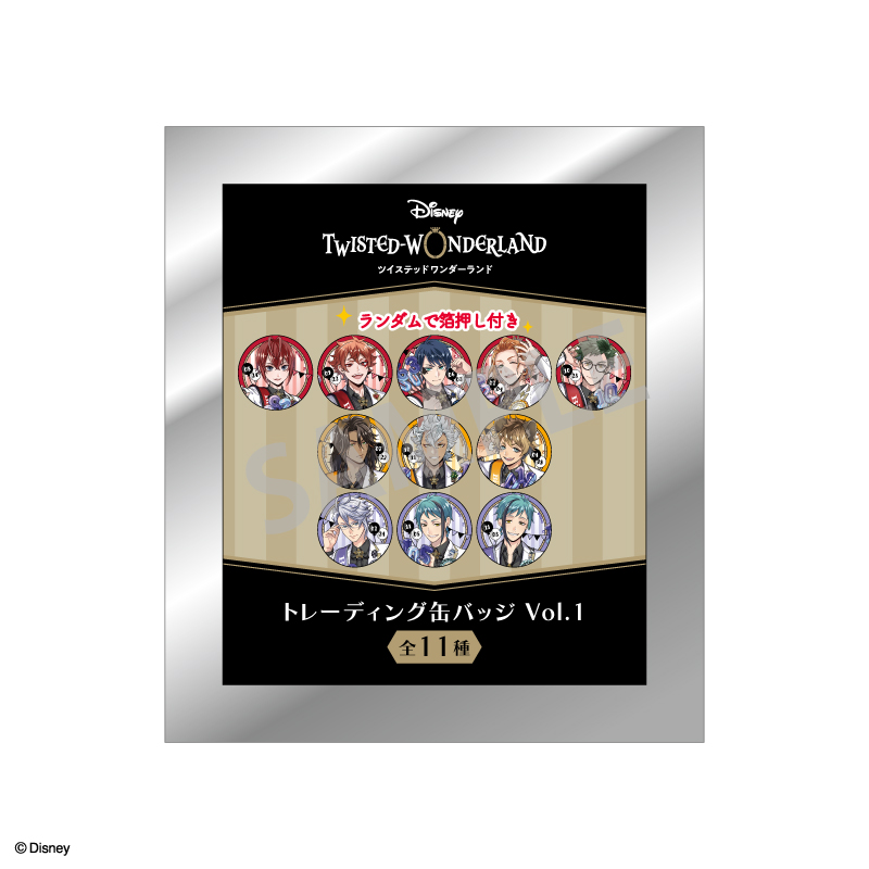 (PO) Disney Twisted Wonderland Trading Can Badge Vol. 1 Omekashi Birthday Ver. [BOX] Image_25