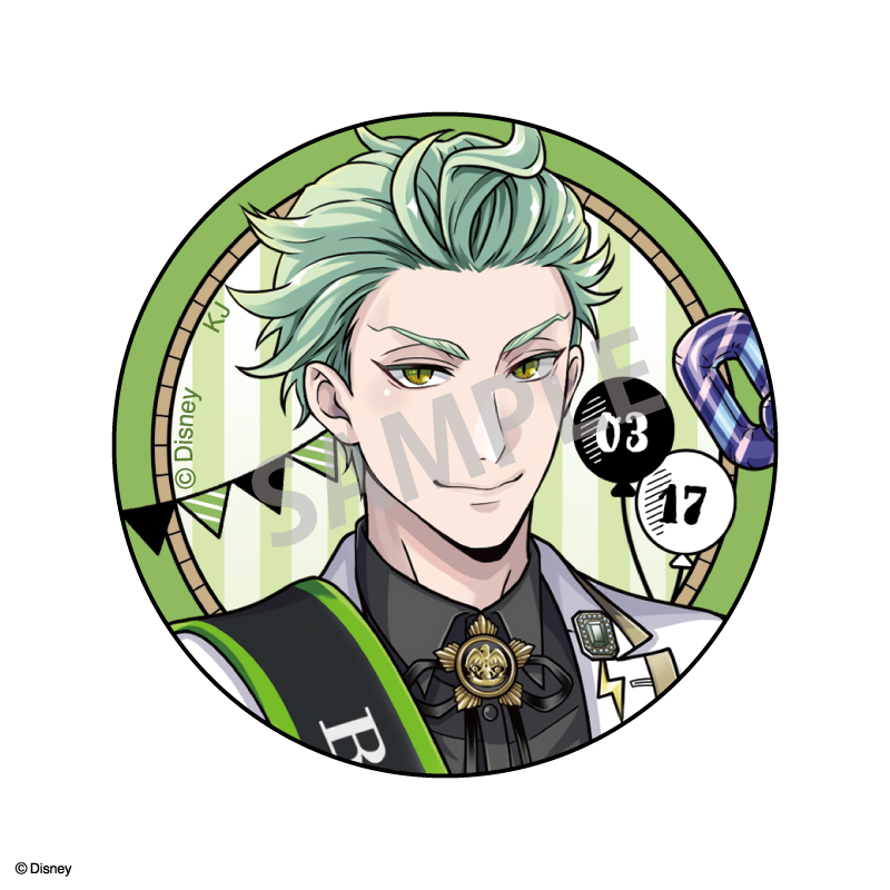 (PO) Disney Twisted Wonderland Trading Can Badge Vol. 2 Omekashi Birthday Ver. [BOX] Image_21