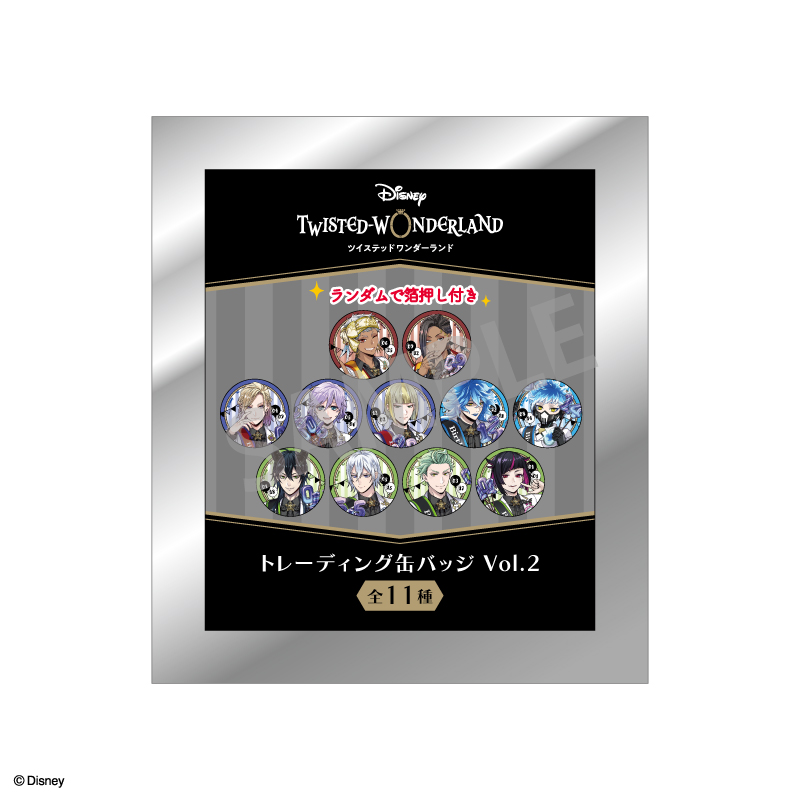 (PO) Disney Twisted Wonderland Trading Can Badge Vol. 2 Omekashi Birthday Ver. [BOX] Image_25