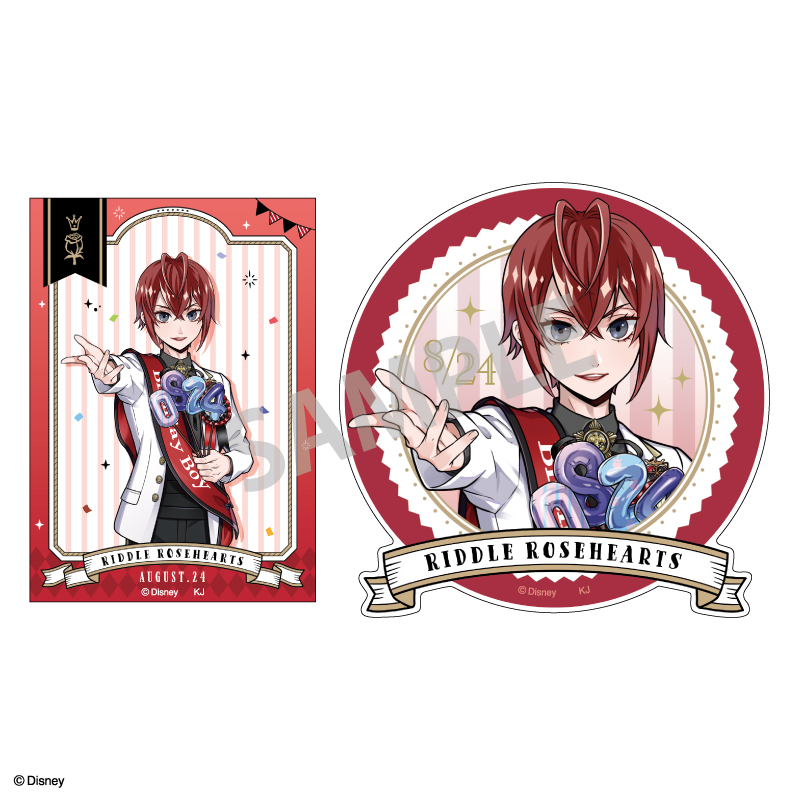 (PO) Disney Twisted Wonderland Trading Sticker Omekashi Birthday Ver. [BOX] Image_2
