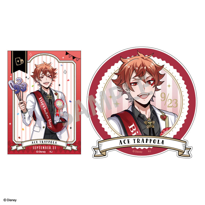 (PO) Disney Twisted Wonderland Trading Sticker Omekashi Birthday Ver. [BOX] Image_3