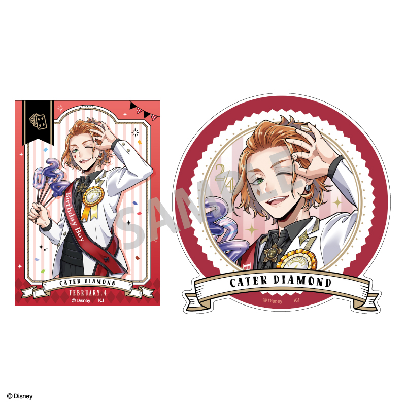 (PO) Disney Twisted Wonderland Trading Sticker Omekashi Birthday Ver. [BOX] Image_5
