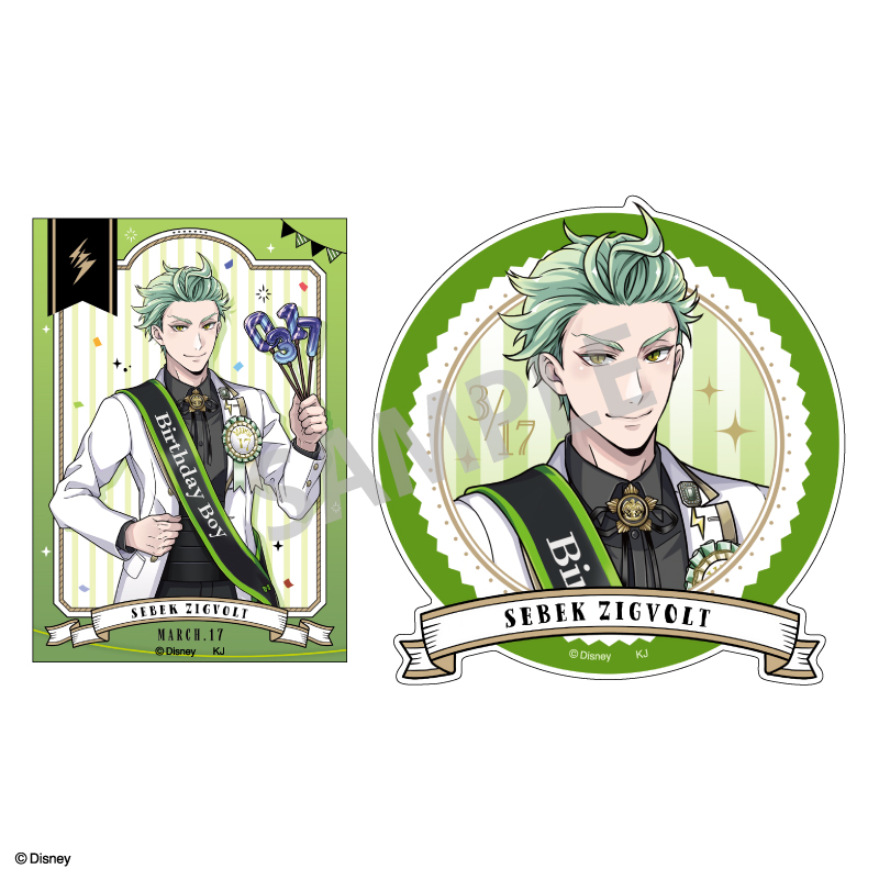 (PO) Disney Twisted Wonderland Trading Sticker Omekashi Birthday Ver. [BOX] Image_22