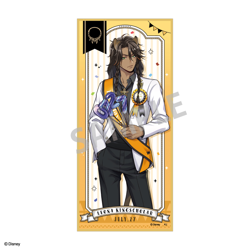 (PO) Disney Twisted Wonderland Trading Tanzaku Shikishi Omekashi Birthday Ver. [BOX] Image_7