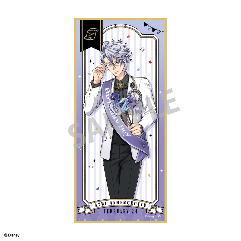 (PO) Disney Twisted Wonderland Trading Tanzaku Shikishi Omekashi Birthday Ver. [BOX] Image_10