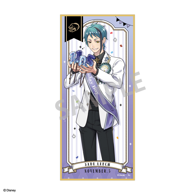 (PO) Disney Twisted Wonderland Trading Tanzaku Shikishi Omekashi Birthday Ver. [BOX] Image_11