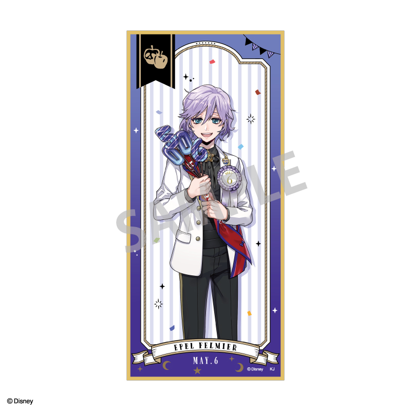 (PO) Disney Twisted Wonderland Trading Tanzaku Shikishi Omekashi Birthday Ver. [BOX] Image_16