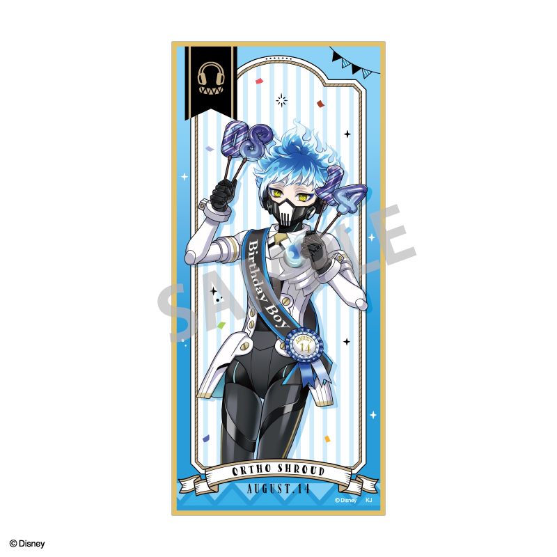 (PO) Disney Twisted Wonderland Trading Tanzaku Shikishi Omekashi Birthday Ver. [BOX] Image_19