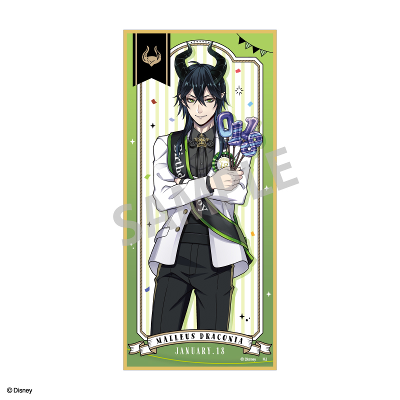 (PO) Disney Twisted Wonderland Trading Tanzaku Shikishi Omekashi Birthday Ver. [BOX] Image_20