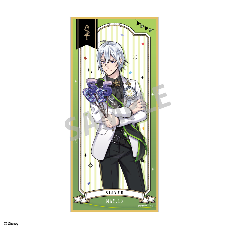 (PO) Disney Twisted Wonderland Trading Tanzaku Shikishi Omekashi Birthday Ver. [BOX] Image_21
