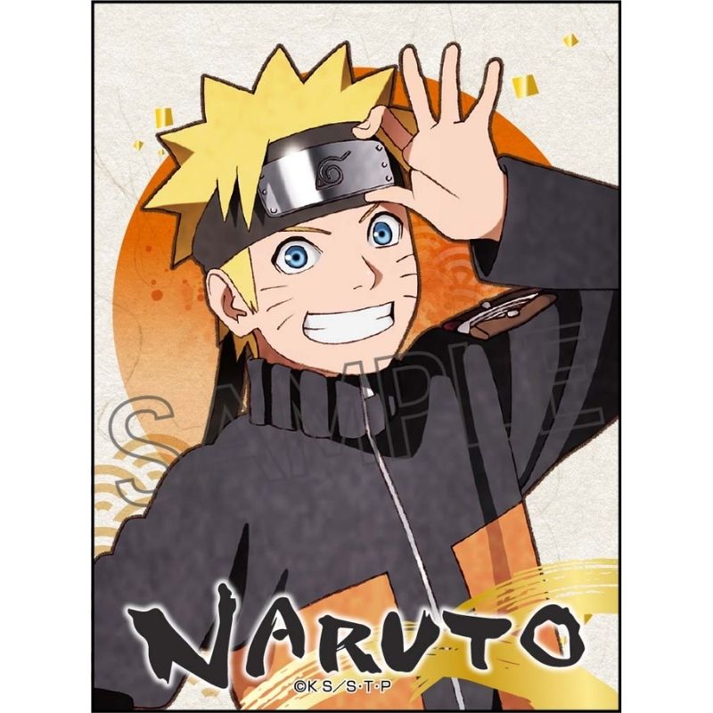 (PO) NARUTO -Shippuden- Vintage Series Sticker Uzumaki Naruto Image_1