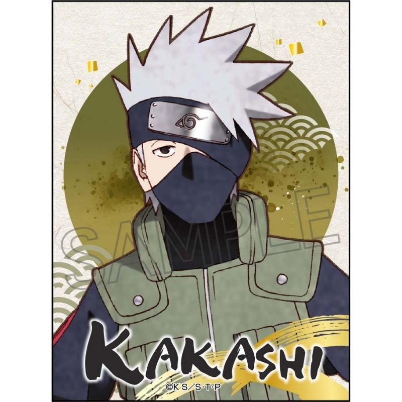 (PO) NARUTO -Shippuden- Vintage Series Sticker Hatake Kakashi Image_1
