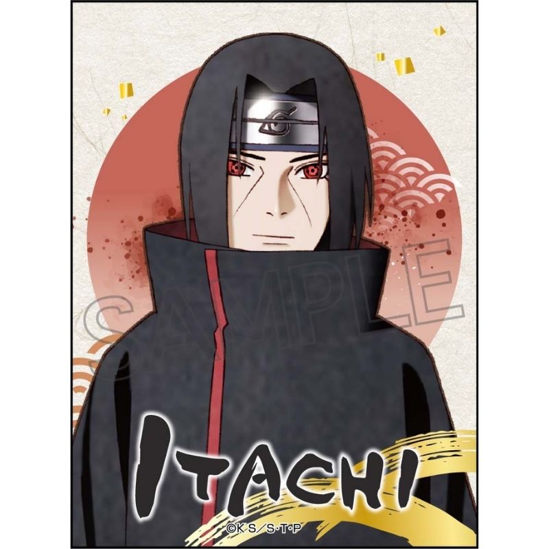 (PO) NARUTO -Shippuden- Vintage Series Sticker Uchiha Itachi Image_1