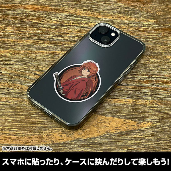 (PO) Rurouni Kenshin: Meiji Swordsman Romantic Story Himura Kenshin Mini Sticker Image_3