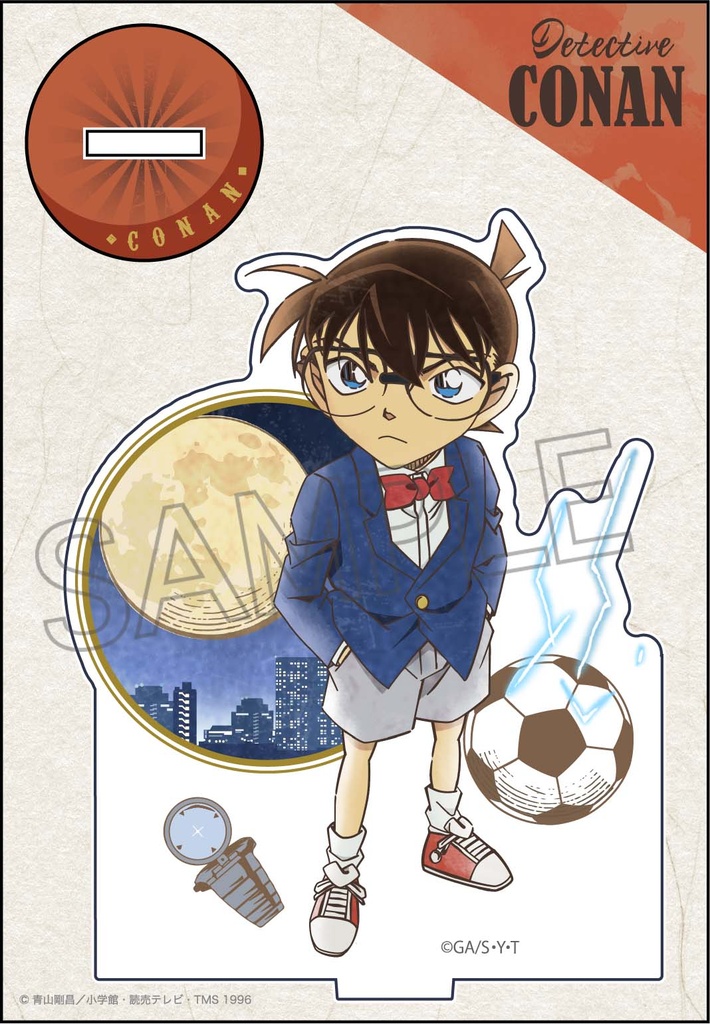 (PO) Detective Conan Vintage Series Acrylic Stand Vol. 7 Edogawa Conan Image_2
