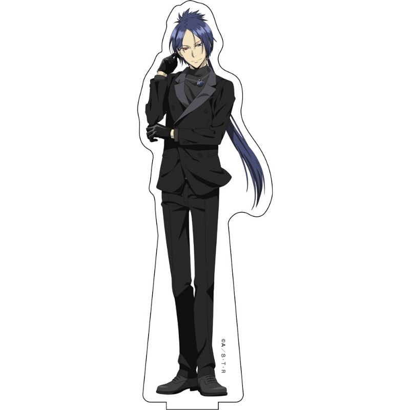 (PO) Reborn! Original Illustration Big Acrylic Stand Black Suit Ver. 4 Rokudo Mukuro Image_1