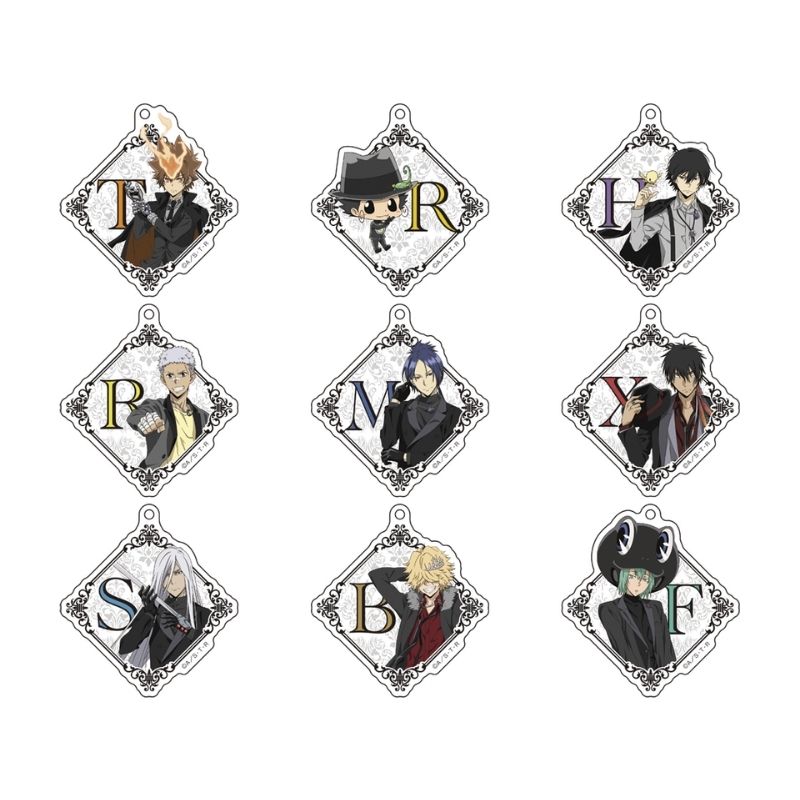 (PO) Reborn! Original Illustration Acrylic Key Chain Collection Black Suit Ver. [BOX] Image_1
