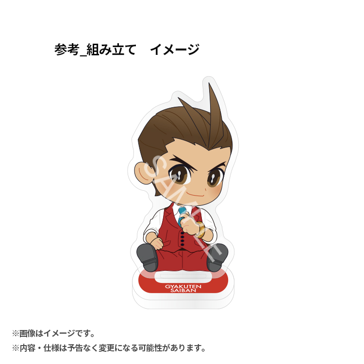 (PO) Apollo Justice: Ace Attorney Trilogy Osuwari Acrylic Stand Collection [BOX] Image_3