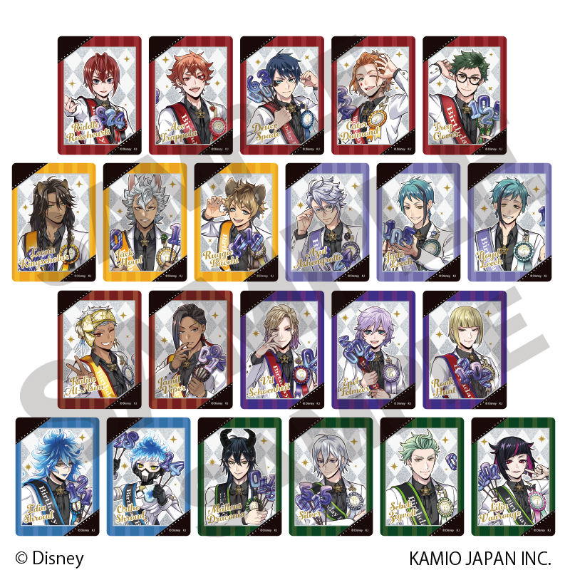 (PO) Disney Twisted Wonderland Trading Favorite Card Omekashi Birthday [BOX] Image_2