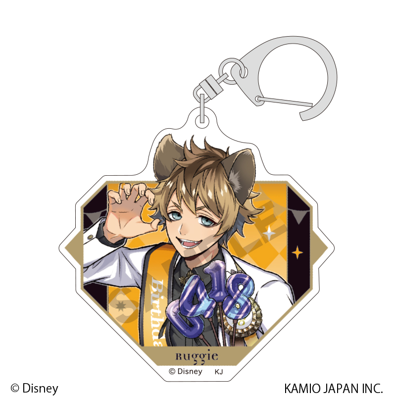 (PO) Disney Twisted Wonderland Trading Acrylic Key Chain Vol. 1 Omekashi Birthday [BOX] Image_9