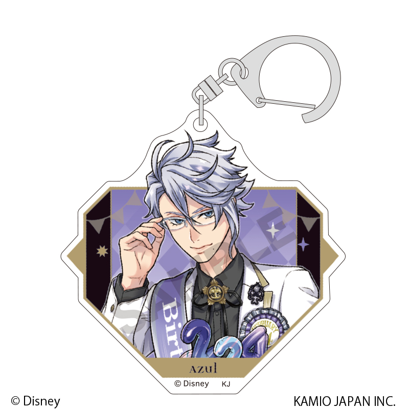 (PO) Disney Twisted Wonderland Trading Acrylic Key Chain Vol. 1 Omekashi Birthday [BOX] Image_10