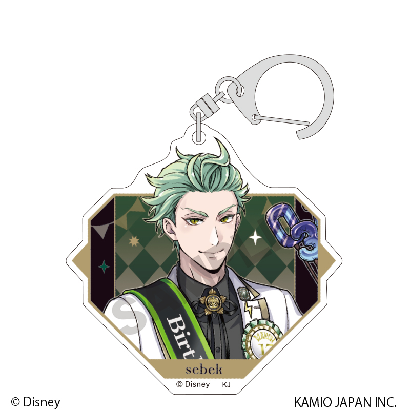 (PO) Disney Twisted Wonderland Trading Acrylic Key Chain Vol. 2 Omekashi Birthday [BOX] Image_11