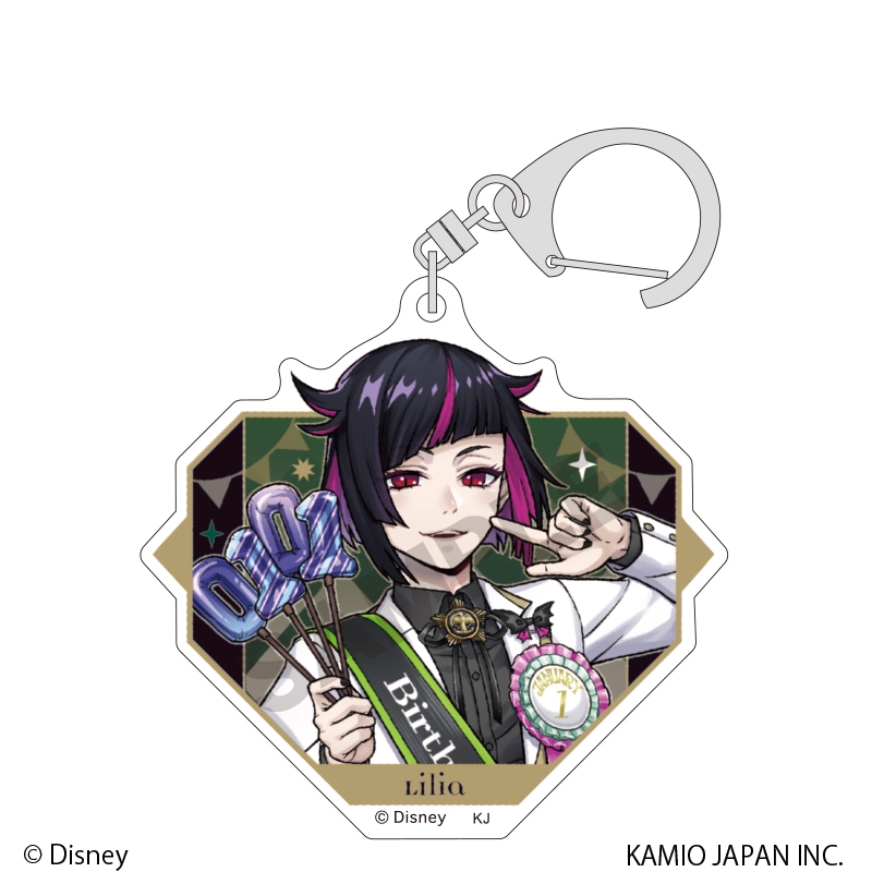 (PO) Disney Twisted Wonderland Trading Acrylic Key Chain Vol. 2 Omekashi Birthday [BOX] Image_12